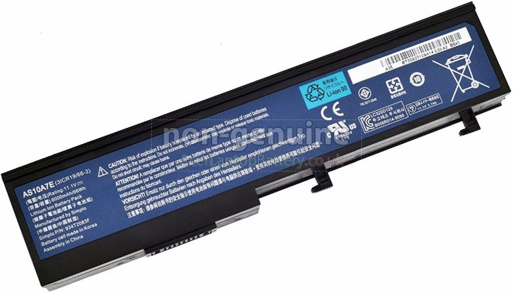 Battery for Acer TravelMate 6594G-564G25MIKK laptop
