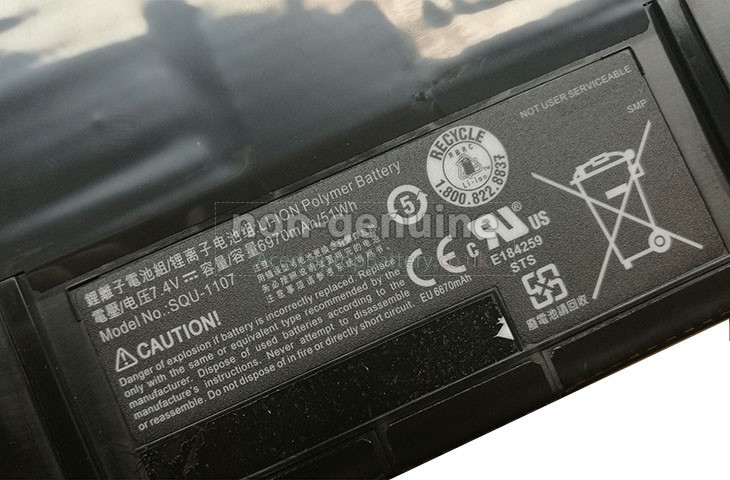Battery for Acer VIZIO CT14-A5 laptop