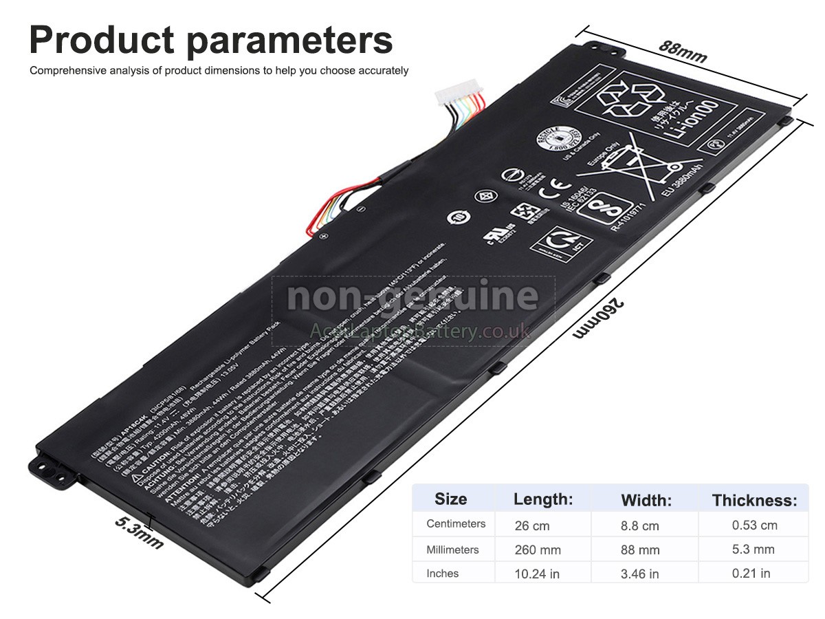 replacement Acer AP18C8K battery