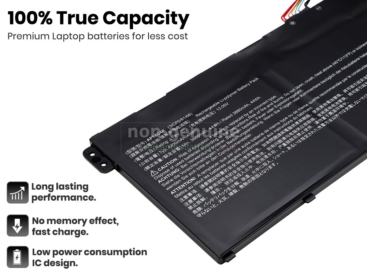 replacement Acer Aspire 3 A315-44P battery