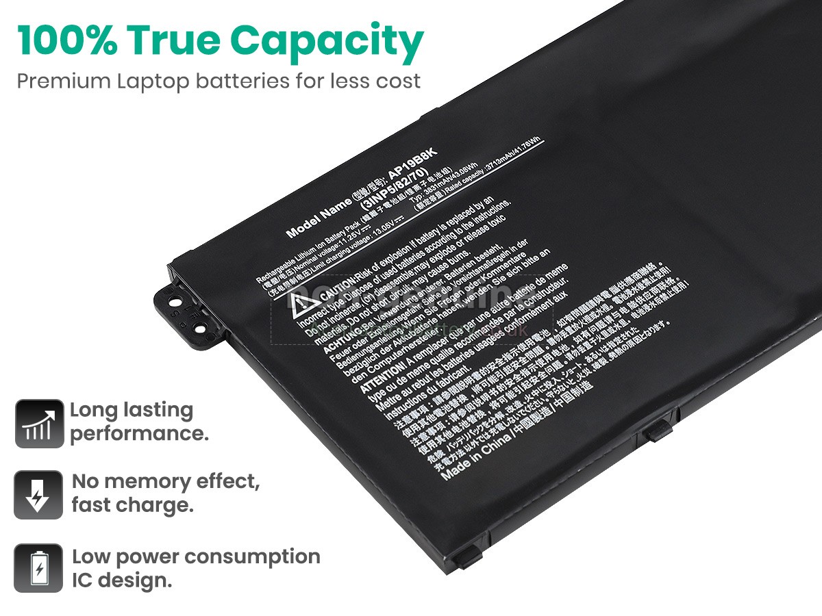 replacement Acer Aspire 3 A315-58-56BK battery