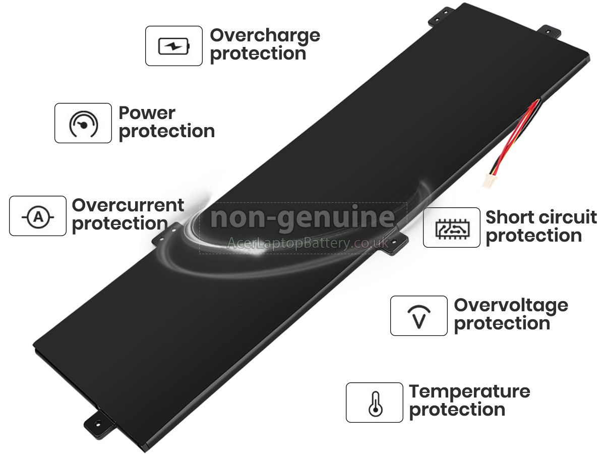 replacement Gateway H-4886280P battery