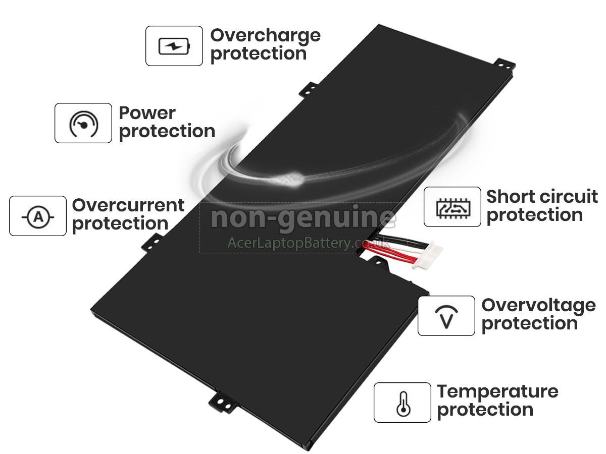 replacement Gateway 45121212 battery