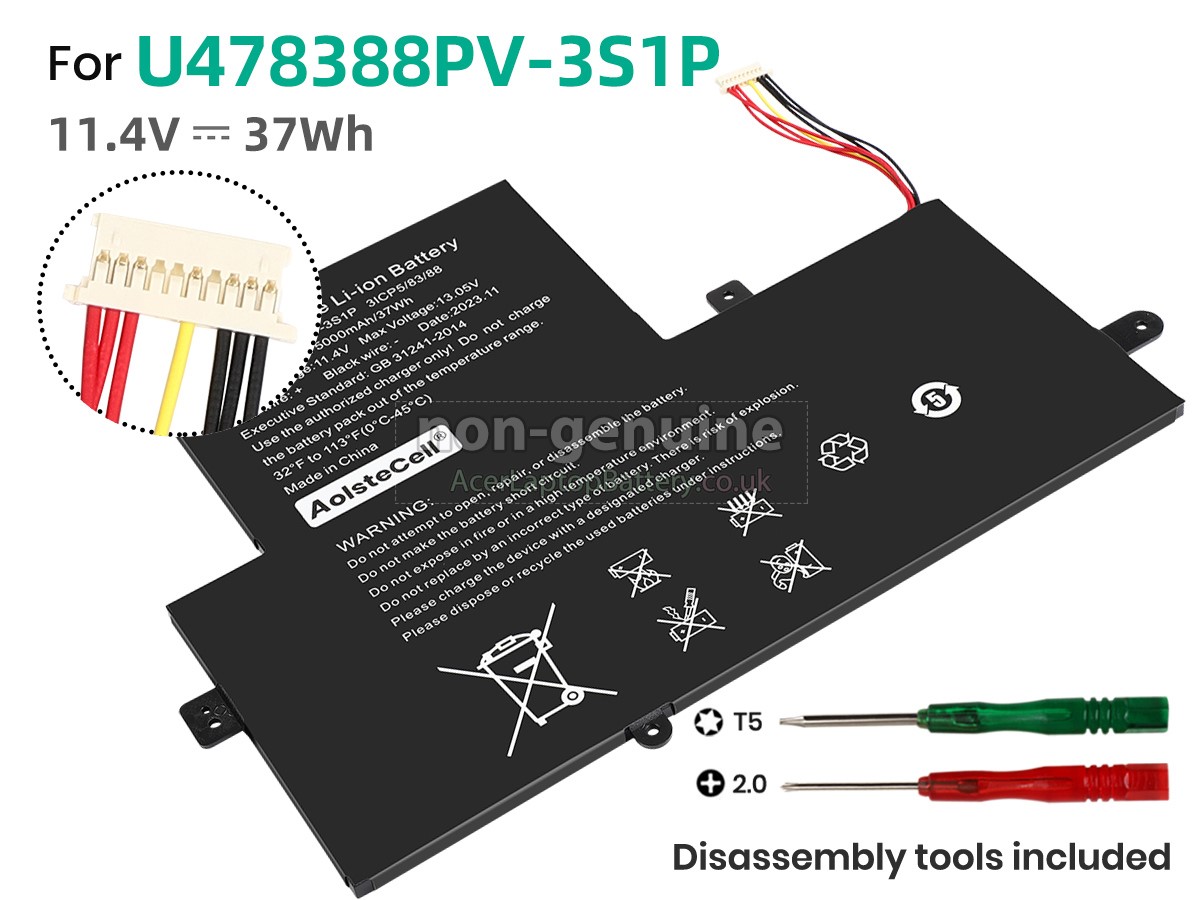 replacement Gateway GWTN156-12BL battery