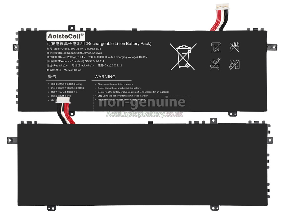 replacement Gateway GWTC51427-BK battery